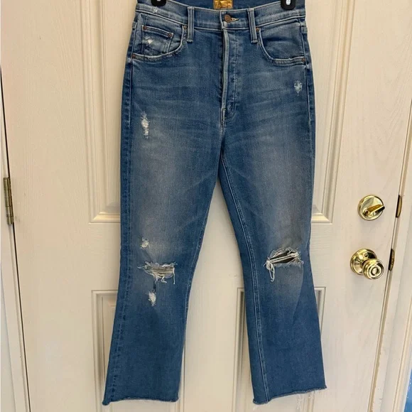 MOTHER tripper ankle fray jeans - Picture 2 of 11